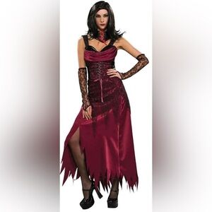 Seductress Costume fits up to size 12